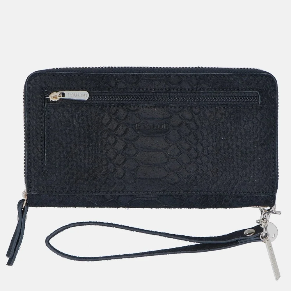 LouLou Essentiels Sugar Snake SLB portemonnee black